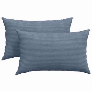 vidaXL Perne pentru canapea 2 pcs albastru 50 x 30 cm
