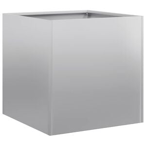 vidaXL Jardinieră 40x40x40 cm oțel galvanizat