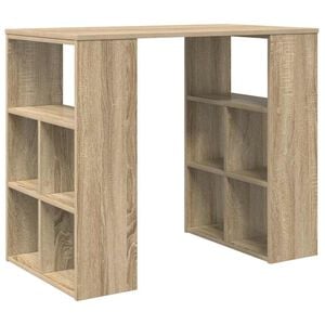 vidaXL Birou Stejar Sonoma Lemn prelucrat 90 x 50 x 75 cm