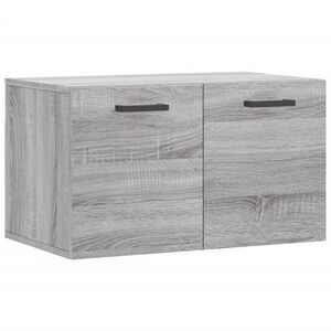 vidaXL Dulap de perete, gri sonoma, 60x36,5x35 cm, lemn prelucrat