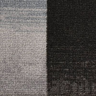 vidaXL Covorașe scări autoadezive, 15 buc., negru și gri, 65x21x4 cm