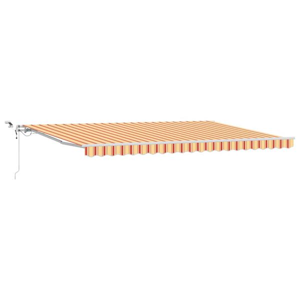 vidaXL Cortina Retractabilă Galben și portocalie 500 &times; 300 cm