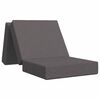 vidaXL Canapea Pat Pliabilă 75 x 63 x 45 cm Gri deschis