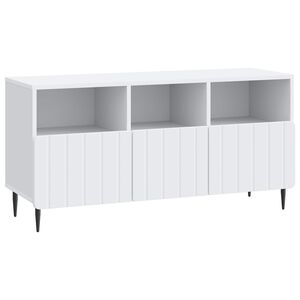 vidaXL Cabinet TV cu sertar Alb 102 x 34,5 x 50 cm Lemn prelucrat