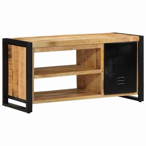 vidaXL Bancă pentru pantofi Maro 100 x 40 x 50 cm Lemn masiv de mango