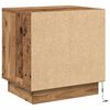 vidaXL Dulap de noapte 2 pcs Lemn vechi 44 x 34,5 x 45 cm