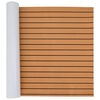 vidaXL Covor pentru Bărci Maro și negru 240 x 90 cm EVA
