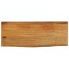 vidaXL Blat de masă contur organic 70x20x3,8 cm lemn masiv de mango