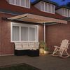 vidaXL Cortina Retractabilă Manual Multicolour 300 x 250 cm țesătură