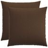 vidaXL Perna decorativă 2 buc. HEERLEN Maro 70 x 70 cm Țesătură