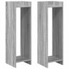 vidaXL Suport pentru plante 2 buc. Sonoma gri 30 x 30 x 100 cm