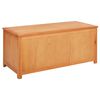 vidaXL Cutie de depozitare 110 x 45 x 45 cm Lemn de stejar masiv