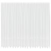 vidaXL Cortină din Dantelă cu perdele Alb 260 x 500 cm Poliester