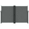 vidaXL Copertină laterală retractabilă, antracit, 160 x 600 cm