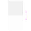 vidaXL Jaluzea cu role opace alb 80x175 cm lățime material 75,7 cm