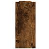 vidaXL Organizator birou, stejar fumuriu, 38,5x17x39 cm lemn prelucrat