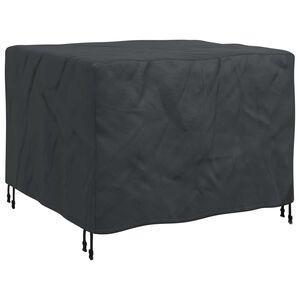 vidaXL Husă pentru mobilă Simplu Negru 113 x 113 x 73 cm 600D