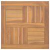 vidaXL Blat de masă, 50x50x2,5 cm, lemn masiv de tec, pătrat
