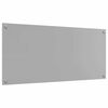 vidaXL Spate de bucătărie 2 pcs Gri deschis 110 x 50 cm