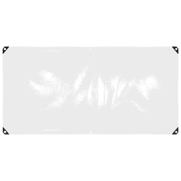 vidaXL &Icirc;mpătură cu ochiuri Transparent 1 x 2 m Polietilenă