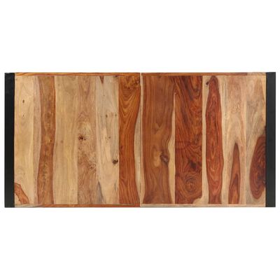 vidaXL Masă de bar, 140 x 70 x 110 cm, lemn masiv de sheesham