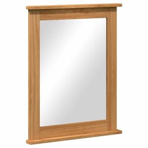 vidaXL Oglindă VIGO Maro miere 55,5 x 5 x 70 cm Lemn masiv de pin