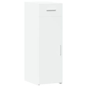 vidaXL Dulap, alb, 30x42,5x93 cm, lemn prelucrat