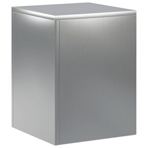 vidaXL Suport pentru plante Argintiu 30 x 30 x 40 cm Oțel