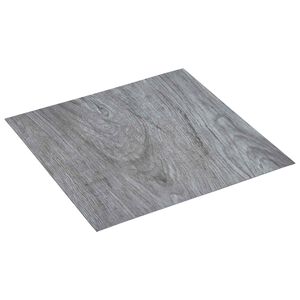 vidaXL Plăci de pardoseală autoadezive Maro și Antracit 30,5 x 30,5 cm