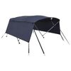 vidaXL Parasolar Bimini 4 arcuri pereți laterali 243x(230-244)x137 cm