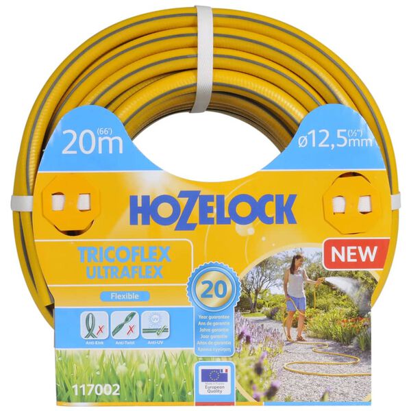 Hozelock Furtun de udare Tricoflex Ultraflex 20 m