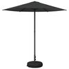 vidaXL Umbrelă de grădină cu bază Dreptunghiular 2,3 x 2,3 m Poliester