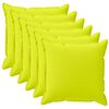 vidaXL Husă pentru pernă 6 buc. HOUTEN Verde strălucitor. 50 x 50 cm