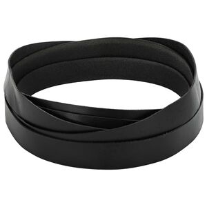 vidaXL Curea Din Piele 1 Negru 500 x 3,5 cm Piele