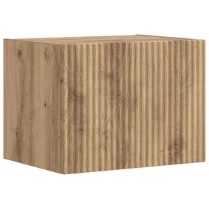 vidaXL Dulap TV de perete 39 x 31 x 29,5 cm Stejar artizanal