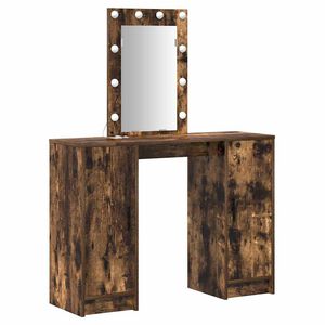 vidaXL Masă de Machiaj Maro 102 x 33 x 135 cm Lemn prelucrat