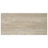vidaXL Rafturi de perete suspendate, 2 buc., stejar, 50x23x3,8 cm, MDF