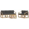 vidaXL Set de canapele de exterior 6 buc.