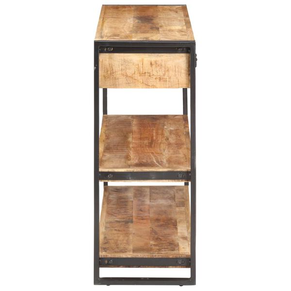 vidaXL Servantă, 120x30x75 cm, lemn masiv de mango neprelucrat