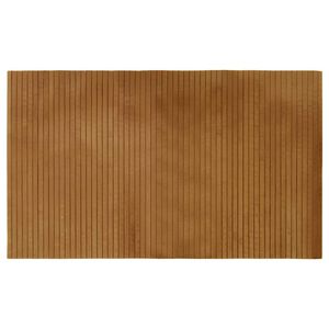 vidaXL Covor dreptunghiular, maro, 60x100 cm, bambus