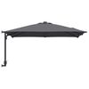 vidaXL Parasol de Grădină Antracit și negru 248.5 x 247.5 x 160 cm