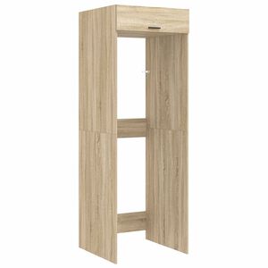vidaXL Dulap pentru mașina de spălat Stejar Sonoma 67,5 x 68 x 200 cm