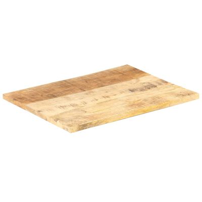 vidaXL Blat de masă, 70x60 cm, lemn masiv mango, 25-27 mm