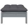vidaXL Set mobilier de grădină cu perne, 5 piese, lemn masiv de pin