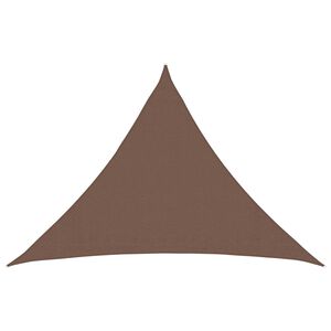 vidaXL P&acirc;nză de umbră Maro 7 x 5 x 5 m HDPE