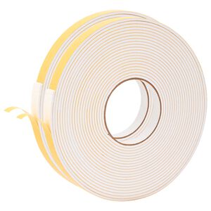 vidaXL Bandă din spumă autoadezivă 2 buc. Alb 15mm x 10m Spumă CR