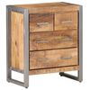 vidaXL Dulap, 60x35x70 cm, lemn de mango nefinisat
