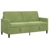 vidaXL Sofa cu Spațiu de Depozitare Verde deschis 172 x 78 x 87 cm