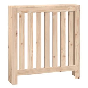 vidaXL Mască pentru calorifer, 79,5x19x84 cm, lemn masiv de pin