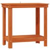 vidaXL Banc de lucru Maro Ceară 80 x 50 x 80 cm Lemn masiv de pin